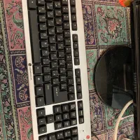 کیبورد ال جی و موس سیمی تسکو موس بدون سیم فورتک|قطعات و لوازم جانبی رایانه|کرمان, |دیوار