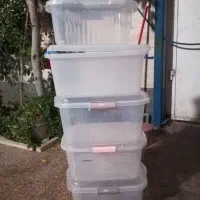 ظرف بزرگ در دار پلاستیکی|ظروف نگهدارنده، پلاستیکی، یک‌بارمصرف|شیراز, ده پیاله|دیوار