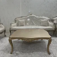 میز چوبی جلو مبلی نوابعاد یک دریک