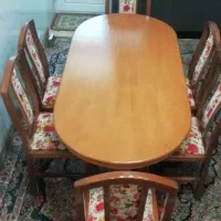 میز نهارخوری|میز و صندلی غذاخوری|نیشابور, شهرک فرهنگیان|دیوار