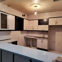 کابینت MDF ام دی اف و فلزی در چوبی و سینگ و شیر