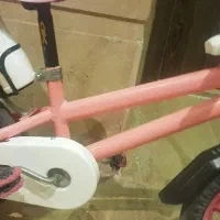 دوچرخه دخترانه صورتی ۱۲|دوچرخه، اسکیت، اسکوتر|اصفهان, کوی امیریه|دیوار