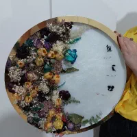 تابلو گل خشک