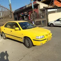 سمند تاکسی زرد عمومی بسیار سالم و مناسب کار