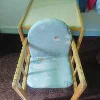 میز تحریر چوبی|تخت و صندلی بچه|شبستر, |دیوار