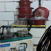 سرویس قابلمه و چای ساز لمسی