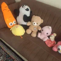 تعداد ۹ عدد عروسک یکجا بفروش میرسد