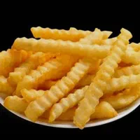 پخش خلال سیب زمینی و گوشت چرخکرده