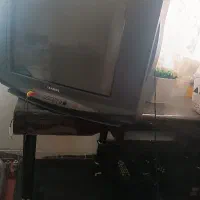 تلویزیون ۲۱ اینچ سامسونگ دیوی دی و دستگاه دیجیتال|تلویزیون و پروژکتور|رباط‌کریم, شهرک والفجر|دیوار