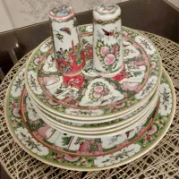 خیارخوری گل مرغی، سینی، کاسه، ست طرح قو، دیوارکوب|ظروف سرو و پذیرایی|تهران, سازمان برنامه شمالی|دیوار