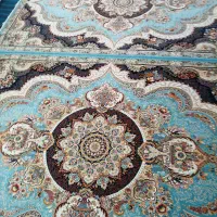 فرش فیروزه‌ای 700شانه 4عدد