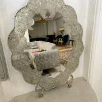 آینه شمعدان و کنسول ملیله|بوفه، ویترین، کنسول|تهران, پرواز|دیوار