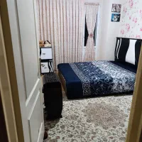 یک عدد تخت خواب دو نفره باتشک