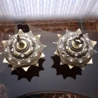 یک جفت قندون برنجی