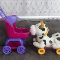 حراج کالسکه و ماشین کامیون اسباب بازی دونه ای ۲۰۰