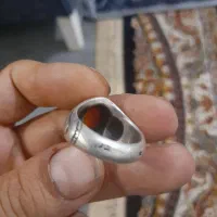 انگشتر عقیق یمن خطی|جواهرات|ری, تصفیه خانه|دیوار