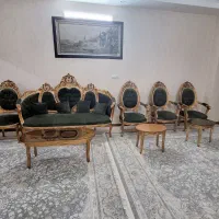 مبل ۹ نفره سلطنتی|مبلمان خانگی و میز عسلی|الوند, |دیوار