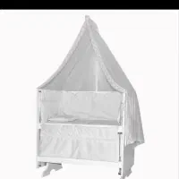 تخت خواب گهواره ای کنار تخت مادر|تخت و صندلی بچه|اهواز, کیانشهر|دیوار