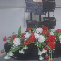 ساعت تابلوگل وگلدان زیباقیمت مناسب