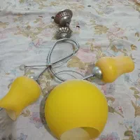 لوستر سه لامپه
