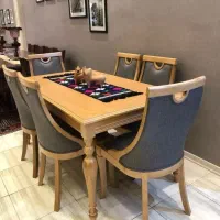 ناهار خوری کارال،،صندلی تمام چوبی