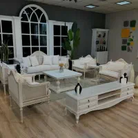 مبل مدل کاجی شاهکار مبل مکعبی|مبلمان خانگی و میز عسلی|قرچک, قشلاق جیتو|دیوار