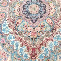 یک جفت ۹ متری درجه یک طرح دستبافت ابریشمی درحد نو
