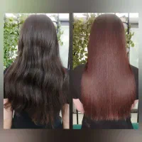 مدل کراتینه مو ، احیا و صافی هر قد مو ۱۵۰۰|خدمات آرایشگری و زیبایی|اسلام‌شهر, باغ فیض|دیوار