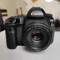 دوربین 5D mark IV (مارک ۴) به همراه لنز 50، F1.8|دوربین عکاسی و فیلم‌برداری|تهران, ونک|دیوار