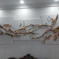 تابلو چوب و گل چینی|صنایع دستی و سایر لوازم تزئینی|تهران, شهرک استقلال|دیوار