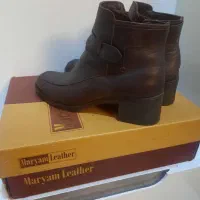 نیم بوت چرم مریم|کیف، کفش، کمربند|کاشمر, |دیوار