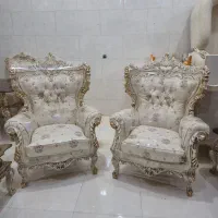 مبل امپراطوری ۷نفره با نهار خوری چهار نفره|مبلمان خانگی و میز عسلی|رشت, دباغیان|دیوار