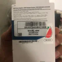 آداپتور 45 وات اصلی سامسونگ با گارانتی معتبر|لوازم جانبی موبایل و تبلت|تهران, سهروردی|دیوار