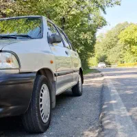 پراید صبا نقره ایی مدل 88 . 3 . تیکه رنگ