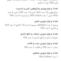 پاورمیکسر imex2000 چنگ|سیستم صوتی خانگی|شهرکرد, |دیوار