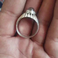 انگشتر نقره مردانه عیار بالا نگین دُر|جواهرات|شیراز, نیستان|دیوار