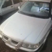 سمند 84 سه تیکه رنگ دوگانه نقره ای