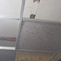 سقف کاذب پی وی سی تایل ترموال ماربل دیوارکوب قرنیز|خدمات پیشه و مهارت|شاهینشهر, عطار|دیوار