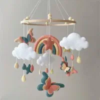 آویز تخت خواب نوزادی اجرا طرح دلخواه شما|تخت و صندلی بچه|اسلامشهر, شهرک مهدیه|دیوار