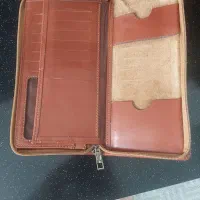 یک عدد کیف دسته چک و مدارک چرم