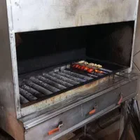 کباب پز استیل بزرگ