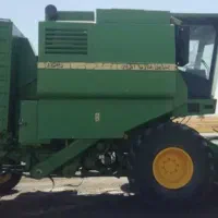 کمباین برداشت لوبیا شهرکرد