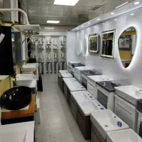 روشویی سنگی طوسی 60×40|لوازم سرویس بهداشتی|کرج, گلشهر|دیوار