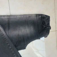 شلوار بگ زغالی