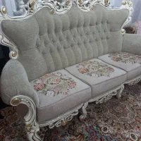 مبلمان سلطنتی ۹ نفره تمام چوب نو