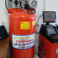 فروش یکدستگاه کمپرسور باد ۳۵۰ لیتری|ماشین‌آلات صنعتی|شیراز, دروازه اصفهان|دیوار