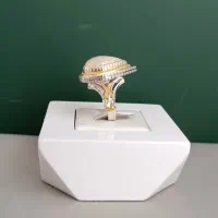 اوپال سفید رکاب دستساز کد ۱۹۶۸|جواهرات|تهران, چوب تراش|دیوار