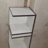 تعدادی شلف وتعدادی  دکوری  کابینت  ویخچال|کتابخانه، شلف، قفسه‌های دیواری|تهران, تهران‌نو|دیوار