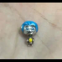 پلاک نقره یا چارم شادی برند پاندورا