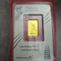 شمش طلا نیم گرمی